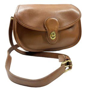 Coach Vintage Prairie Bag 9954 Crossbody Shoulder Bag in British Tan Leather